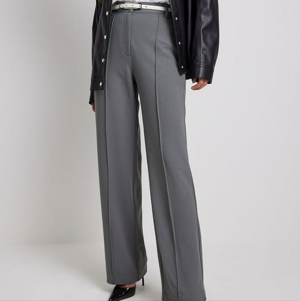 Gray Women's Trousers